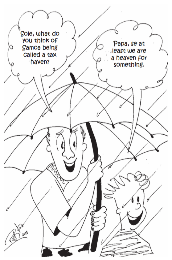 Samoa Observer Cartoon