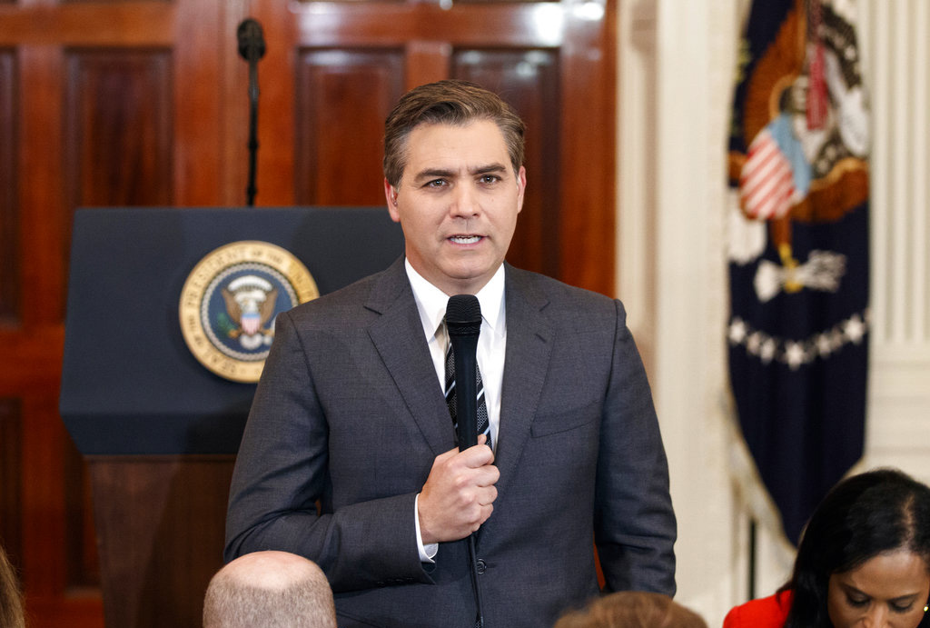 CNN sues Trump, demanding return of Acosta to White House