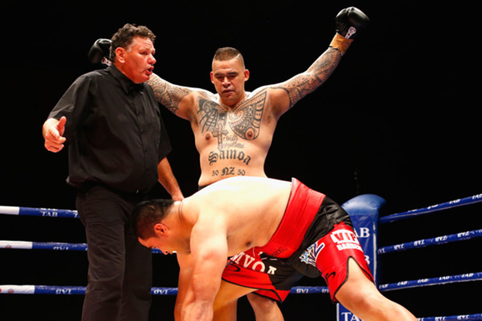 The Brown Buttabean hanging up the gloves