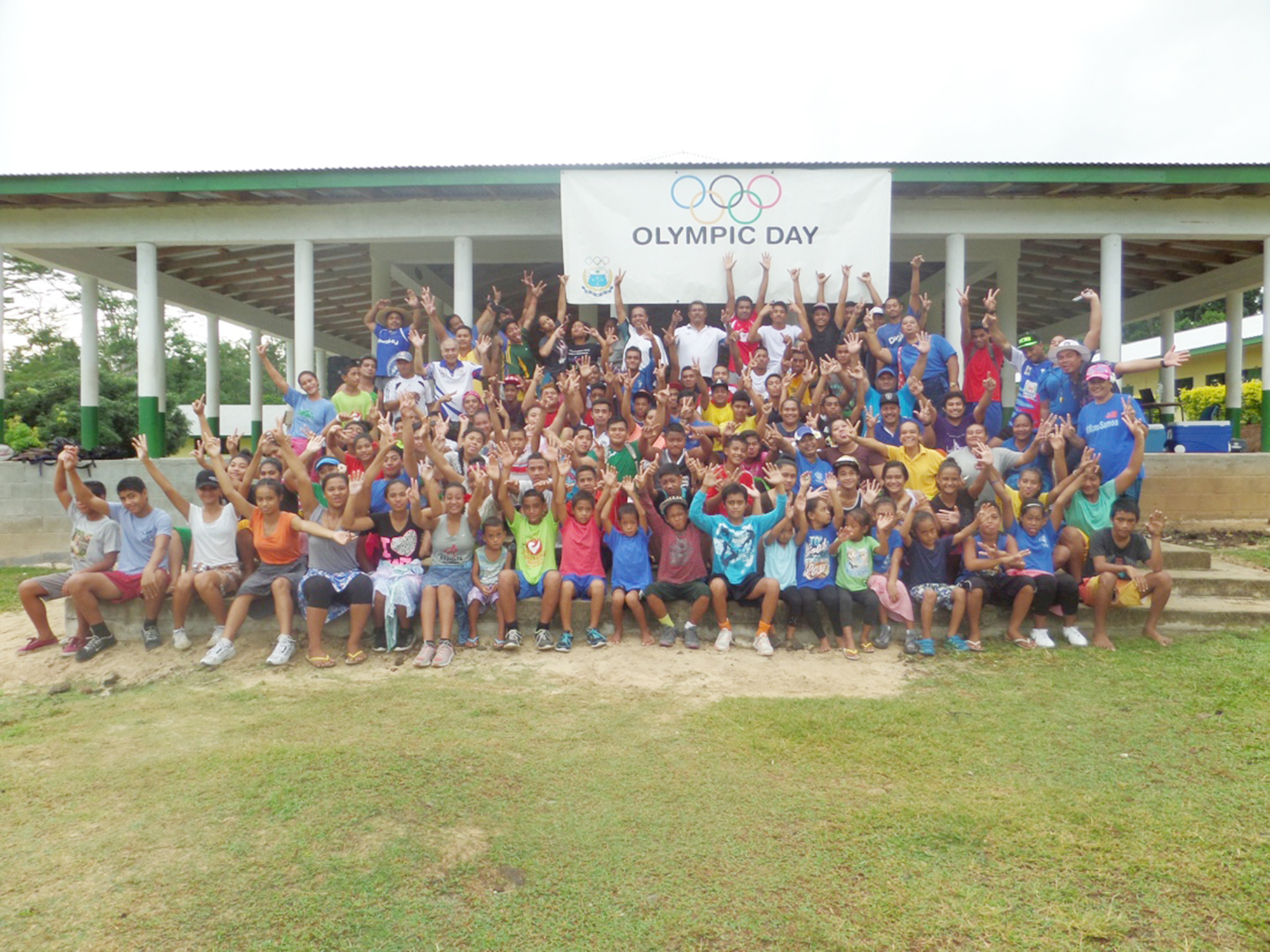 Olympic day in savaii:  A day to remember