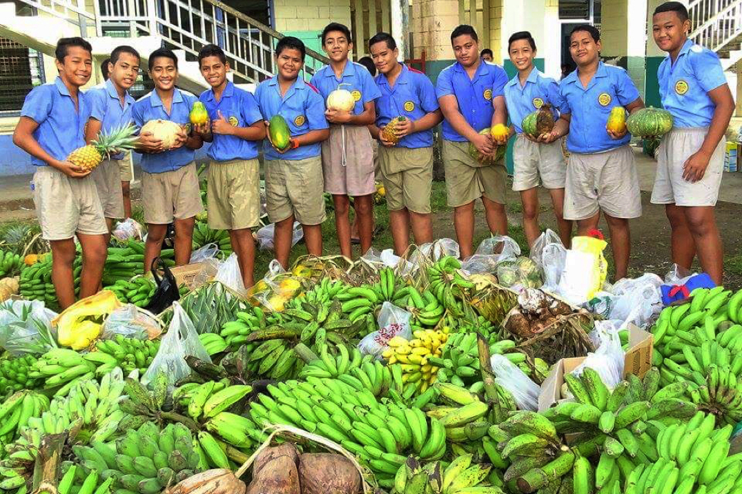 Marist Students happy  to help