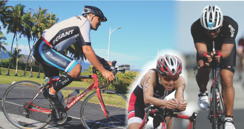 Triathletes arrive for Ford Warrior Race