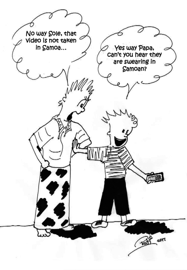 Samoa Observer Cartoon