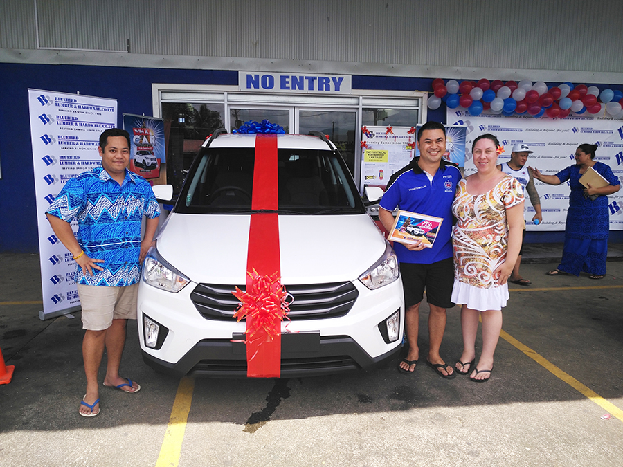 A brand new car for Christmas