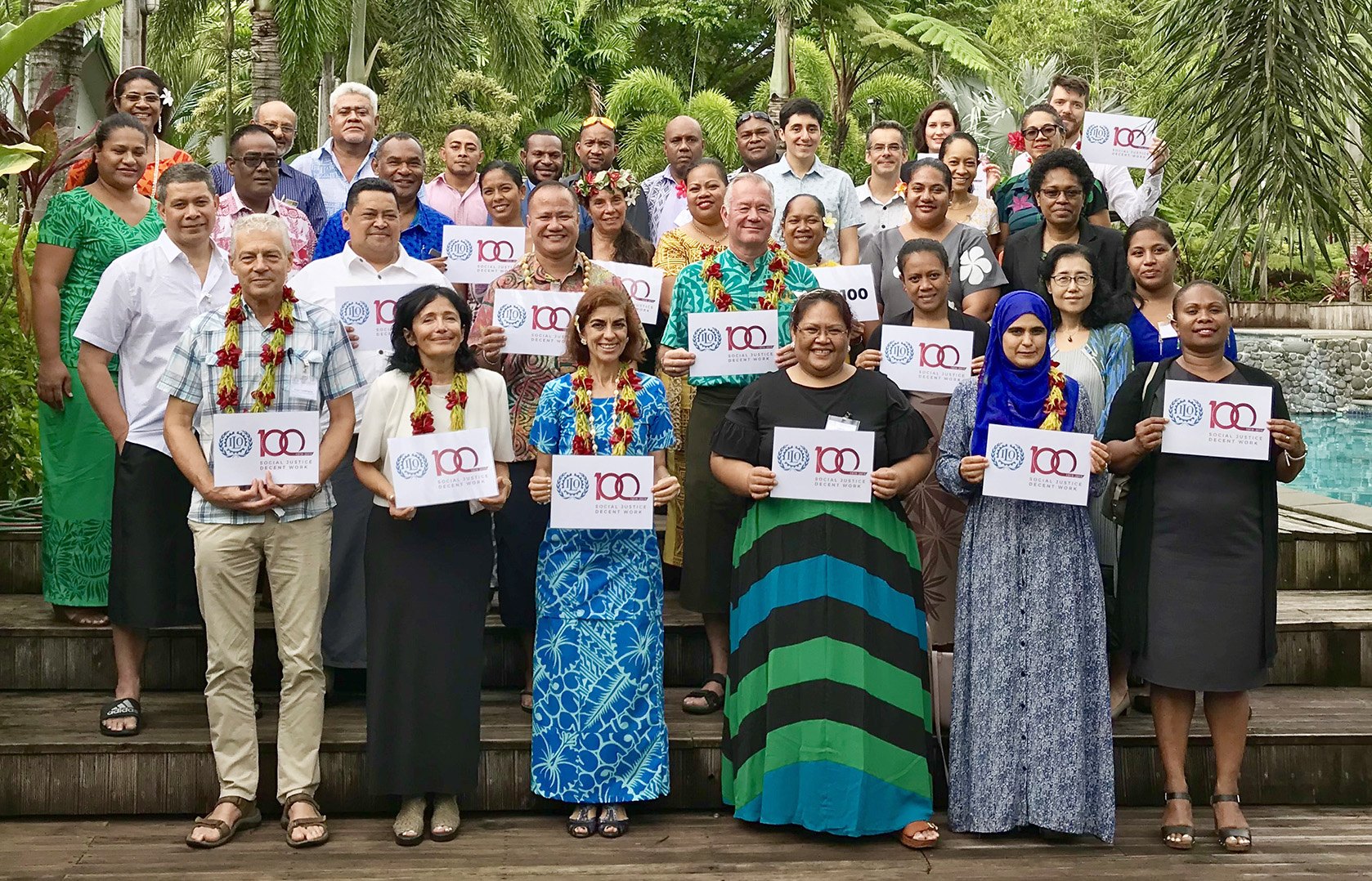 Pacific Islands delegates talk green economy