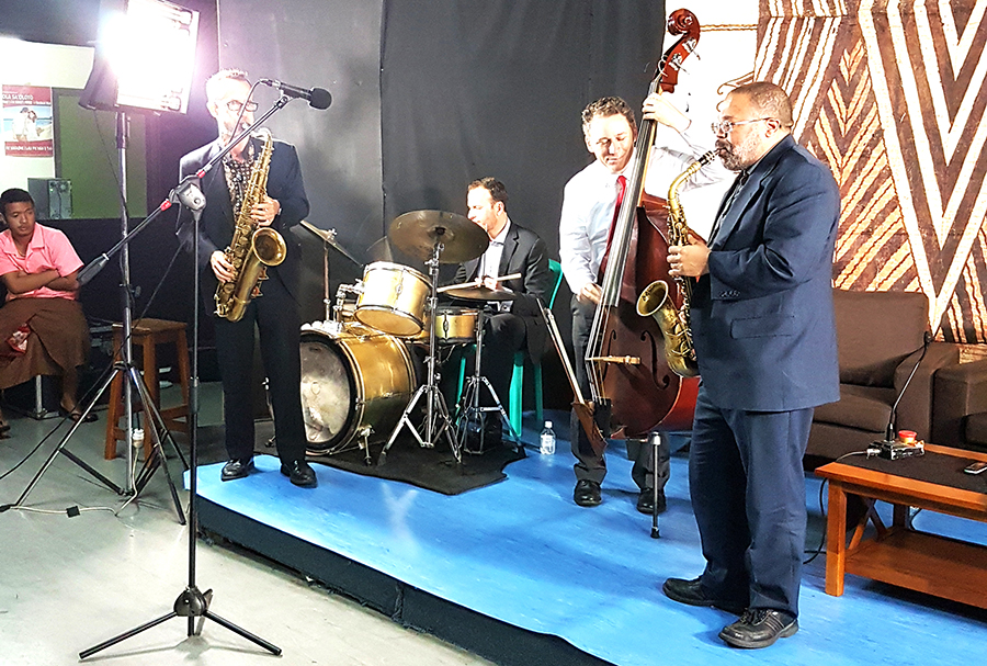 New York’s Jazz Quartet spice up Samoan Jazz and Arts Festival