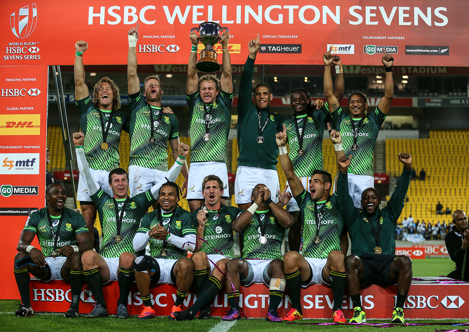 South Africa beats Fiji to win New Zealand Sevens