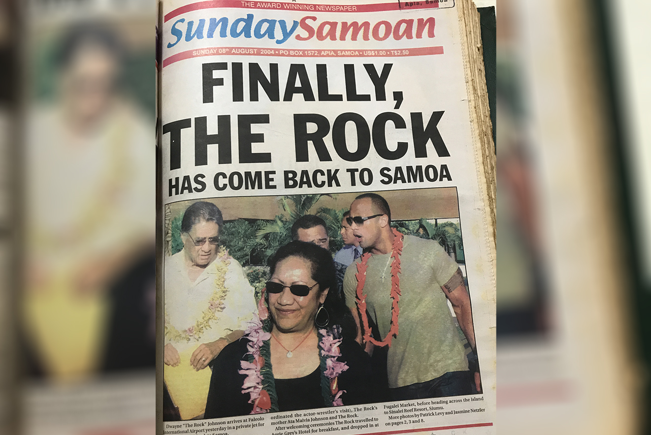 ‘The Rock’ is in town, folks