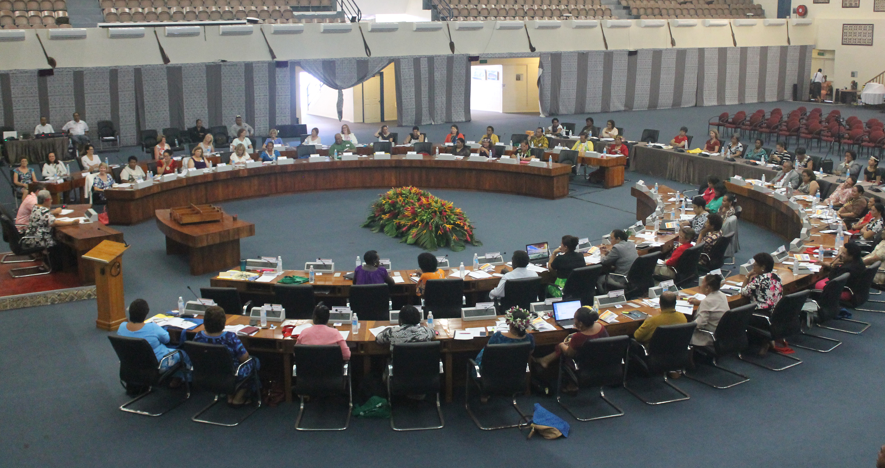 Parliamentarians go to work