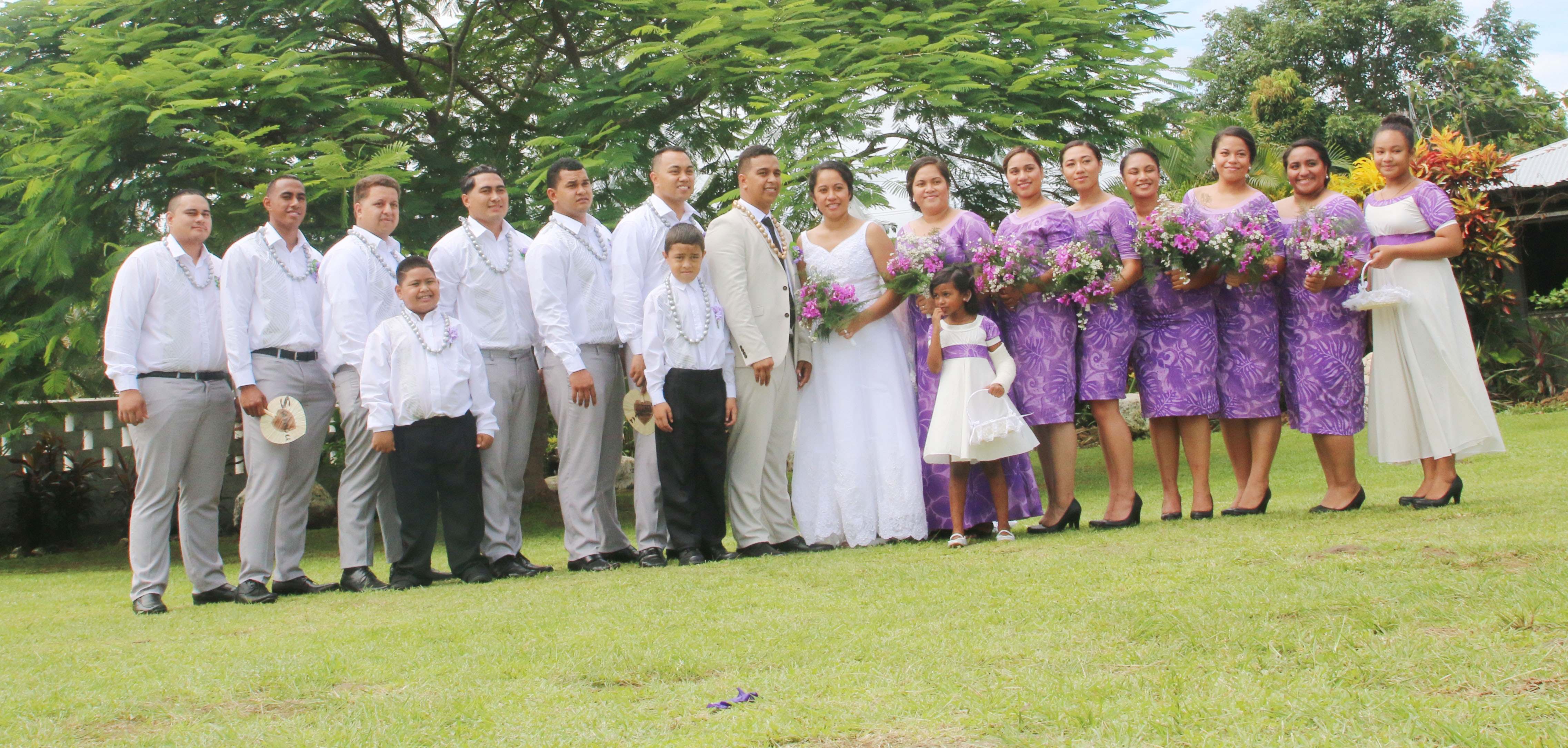 John and Katerina tie the knot