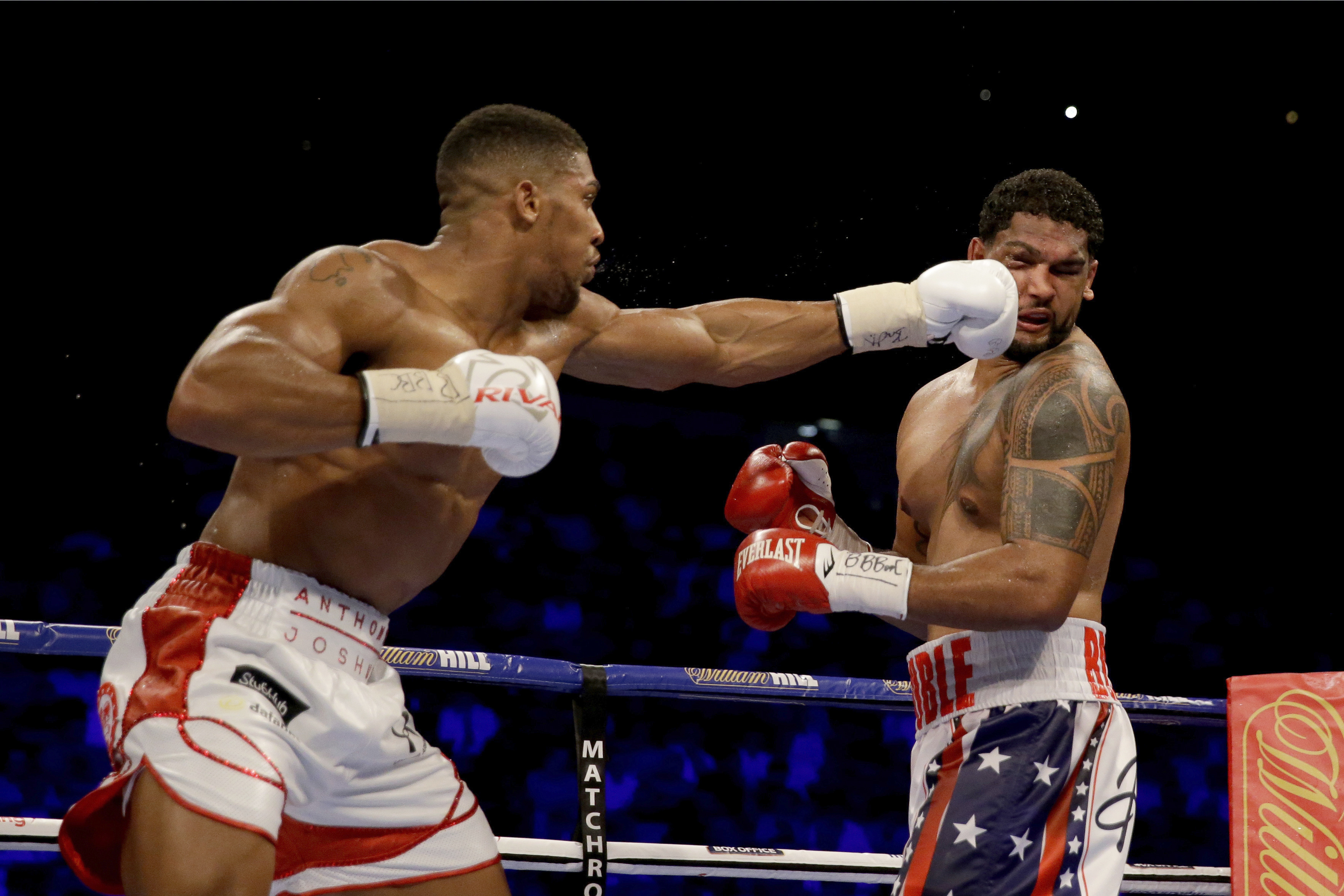 Joshua knocks out Breazeale to defend IBF heavyweight title