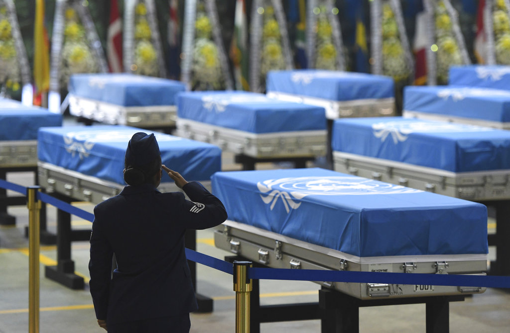 Presumed American remains from Korea War head home