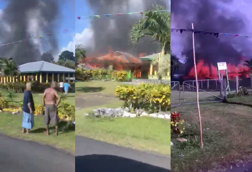 Fire rips through family home at Lalomalava