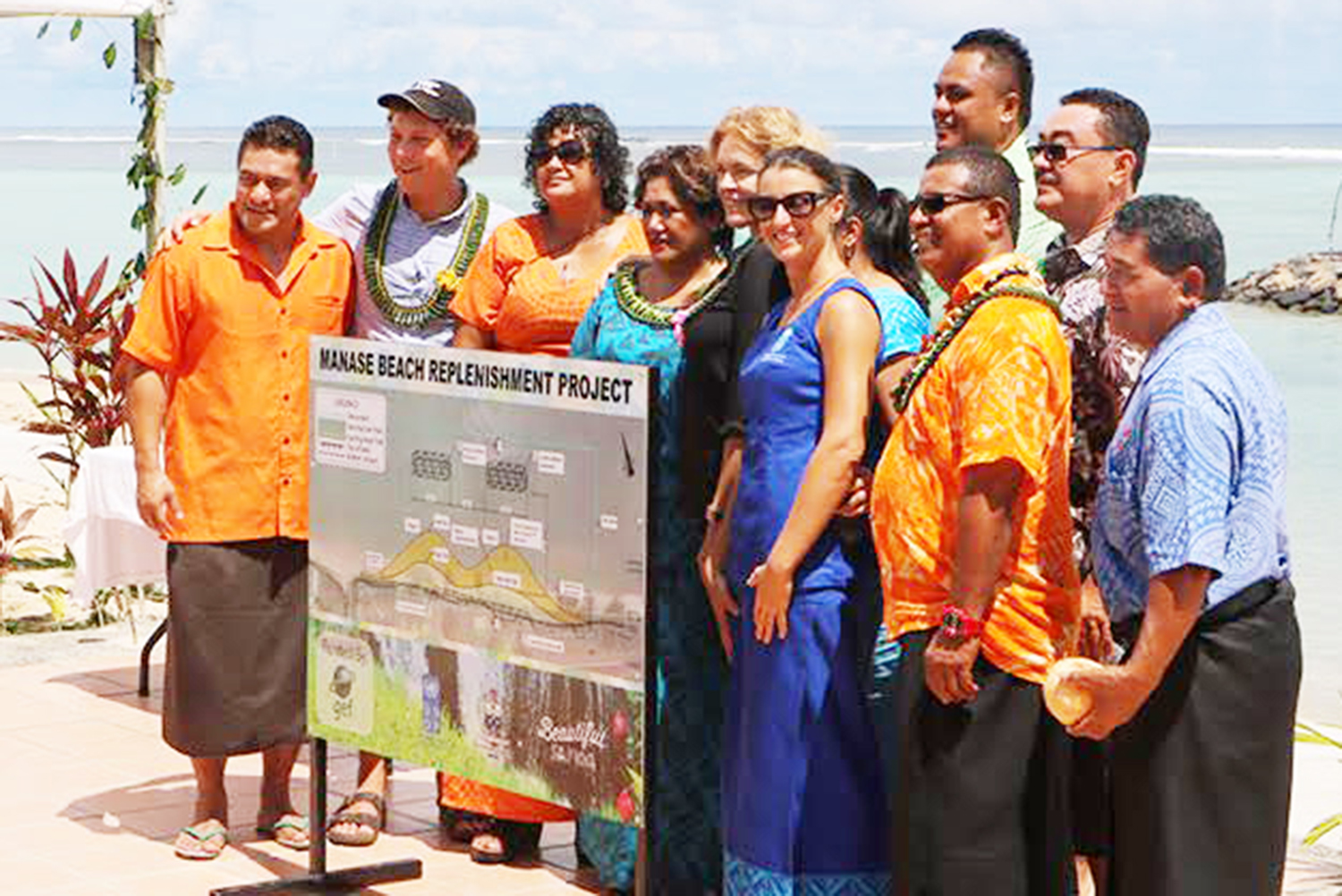 Manase benefits from coastal adaptation project