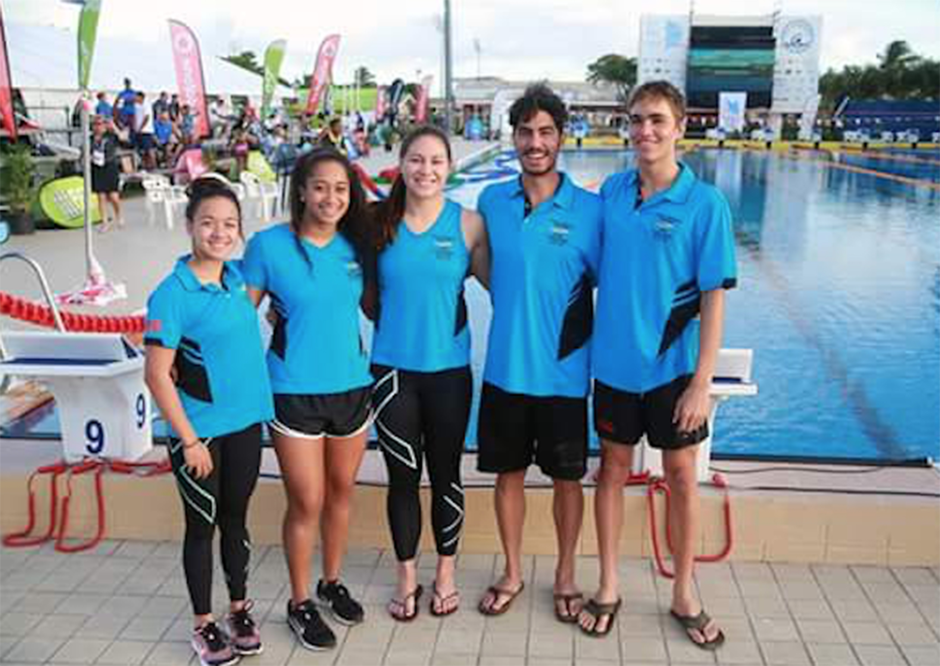 Swimming success for Samoa