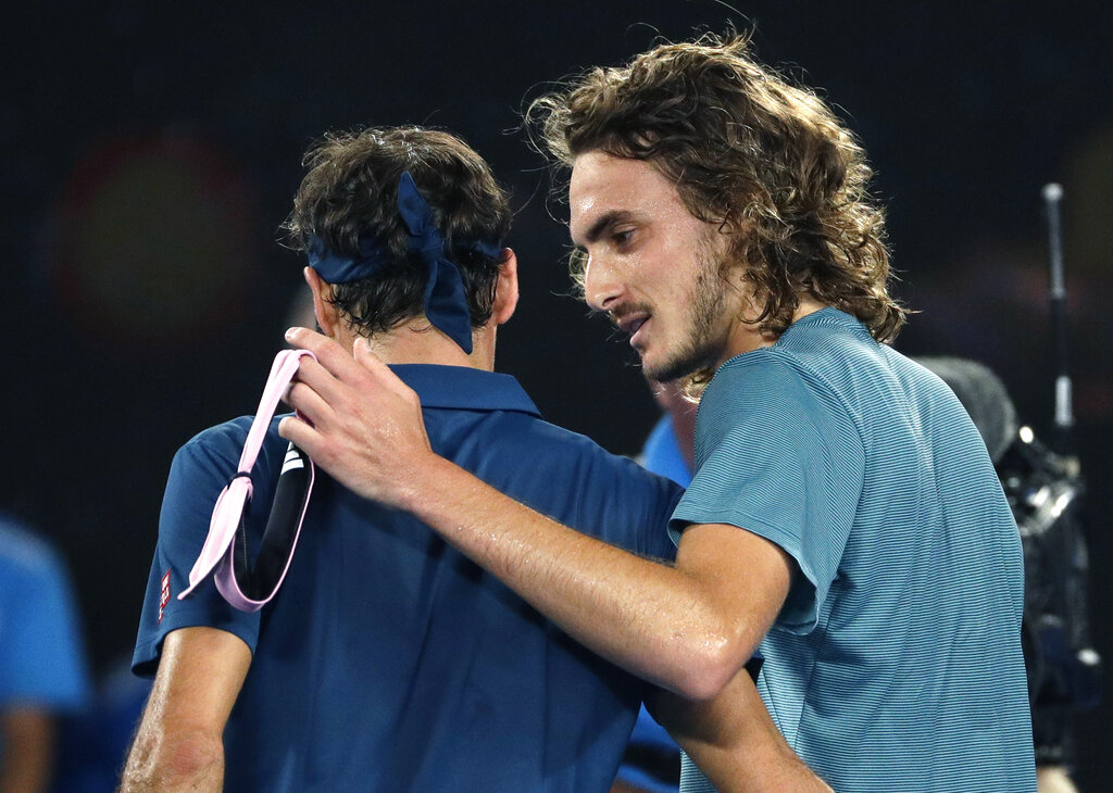 Federer, 37, shocked by Tsitsipas, 20, at Australian Open
