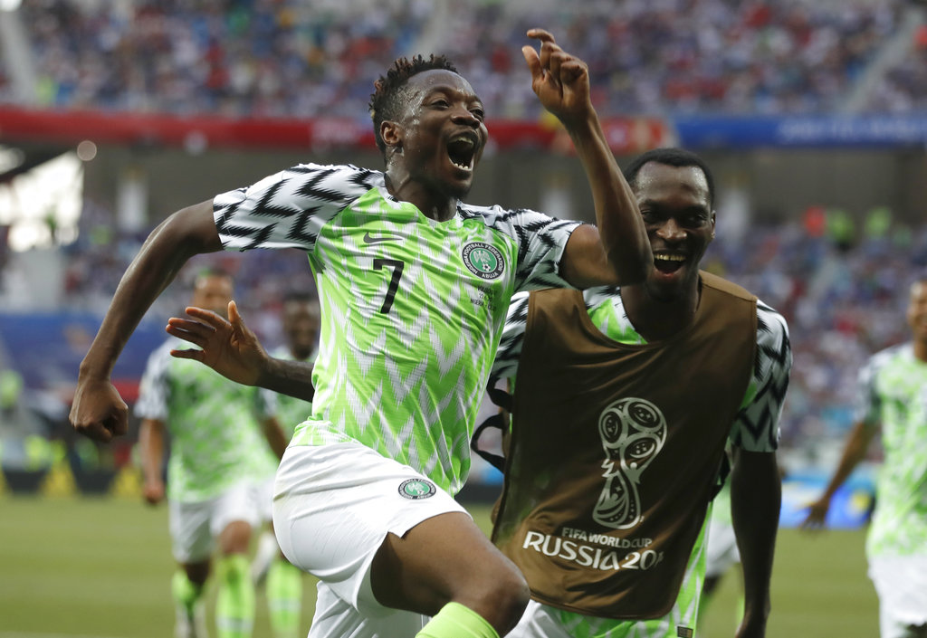 Musa scores twice to give Nigeria 2-0 win over Iceland