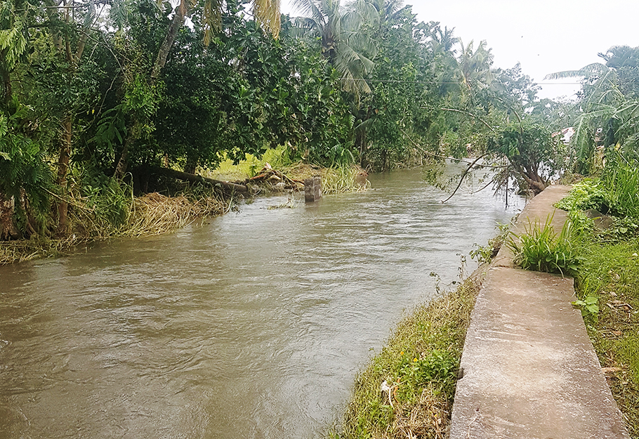 Sand build up alarming
