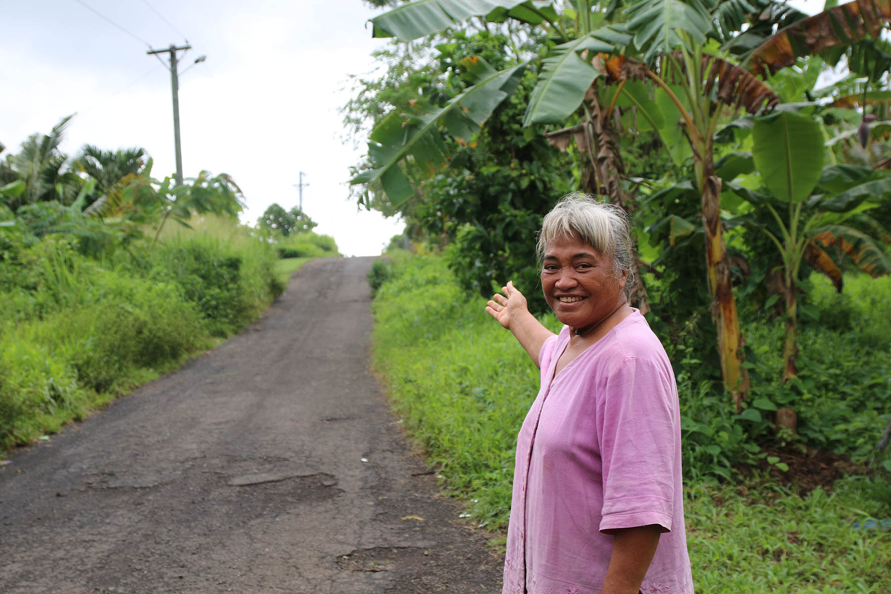 “We need help with our road”