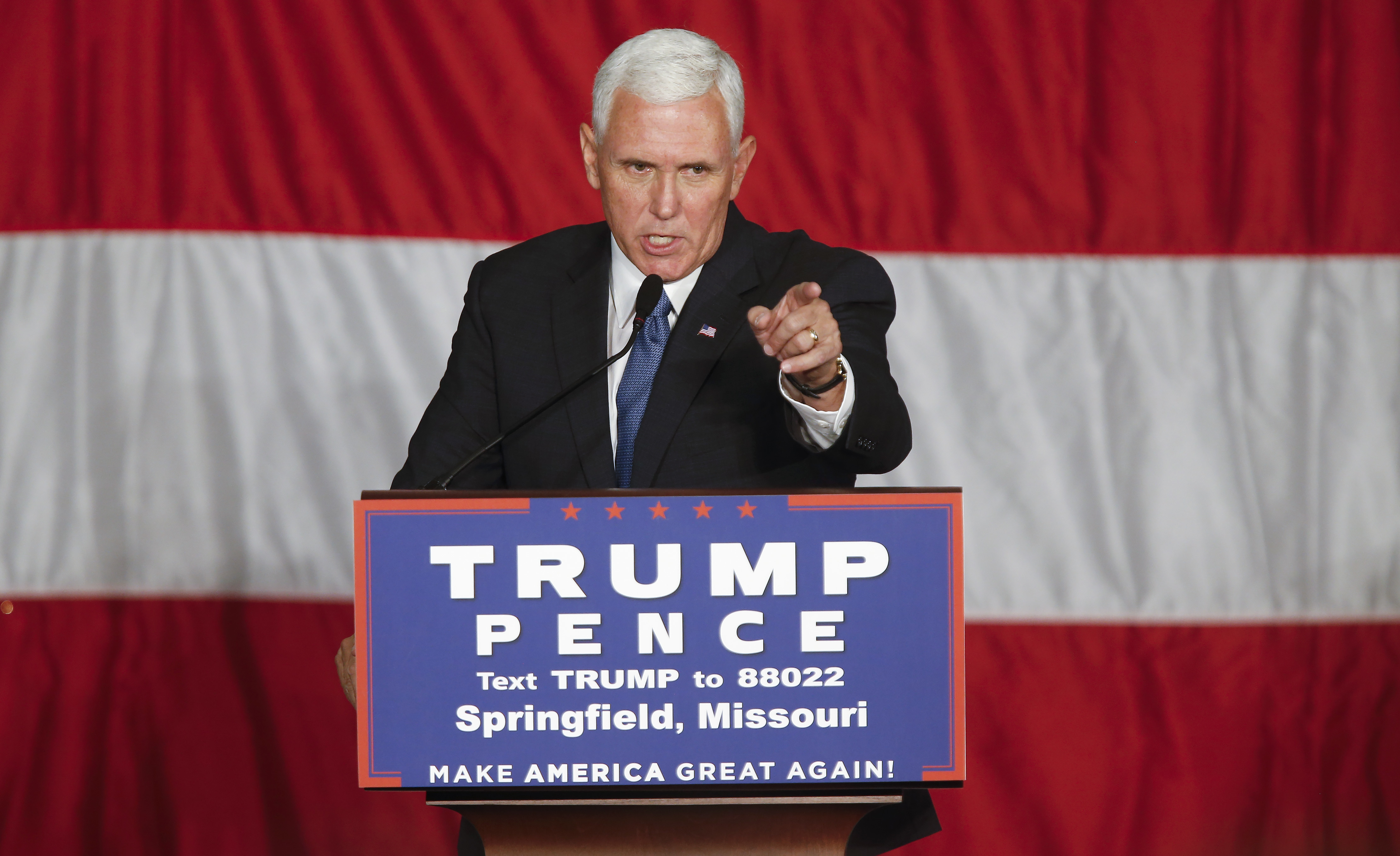 Pence sees Trump as fitting heir to Reagan mantle