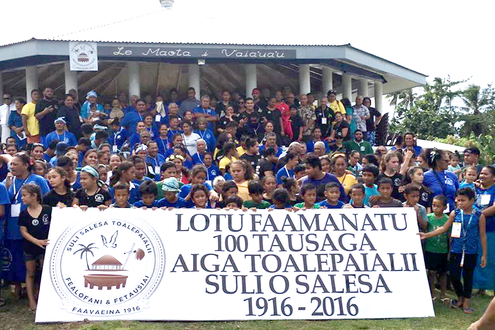 To’alepaiali’i family celebrates 100 years of thanksgiving service