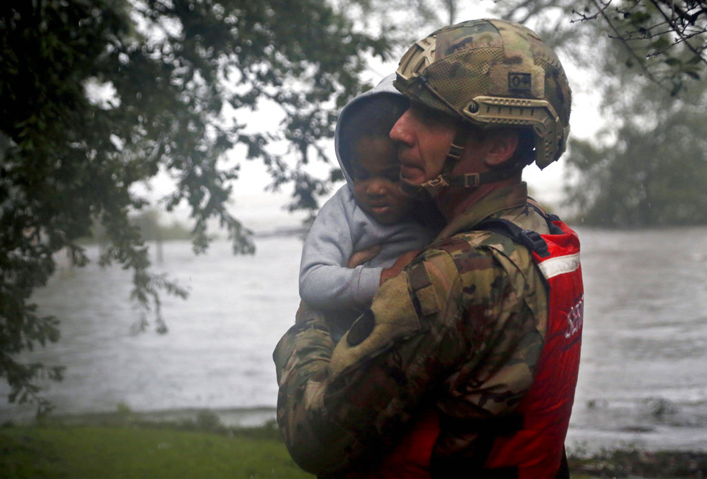 Hundreds rescued from flooding in historic NC city