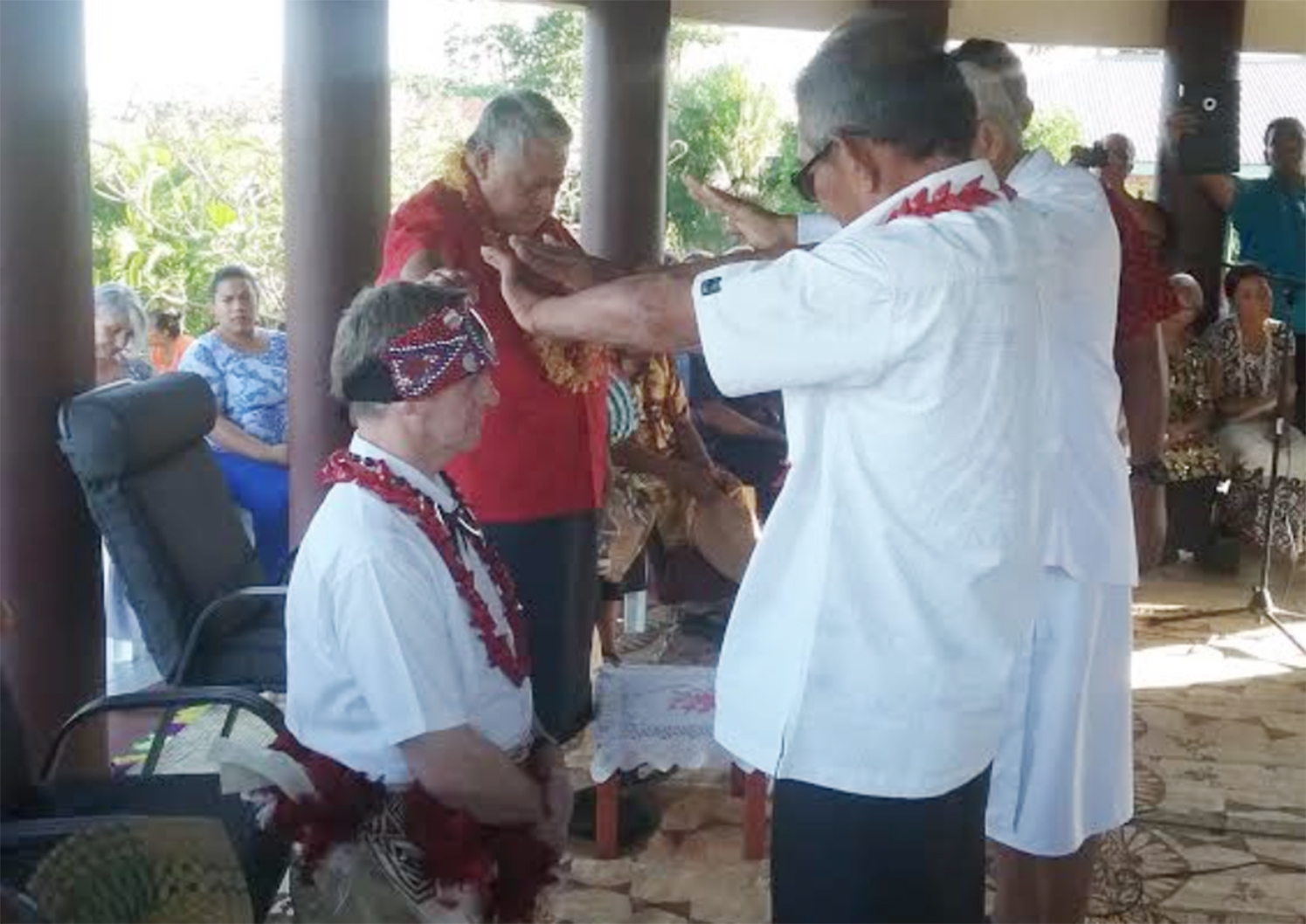 P.M. English is a Samoan chief