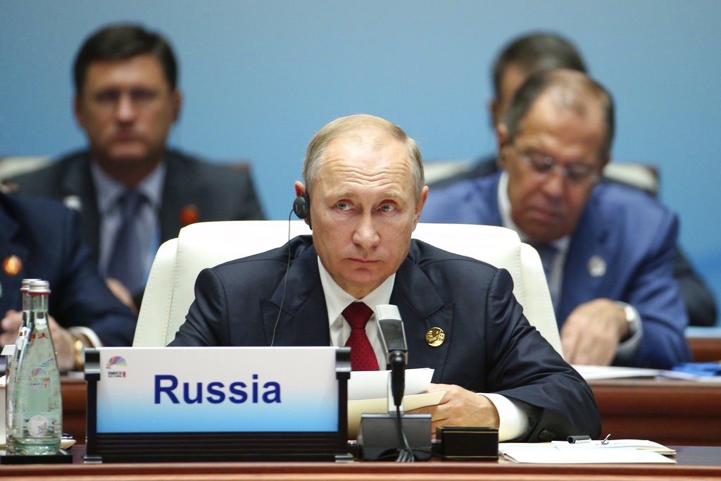 Putin says Trump 'not my bride, and I'm not his groom'