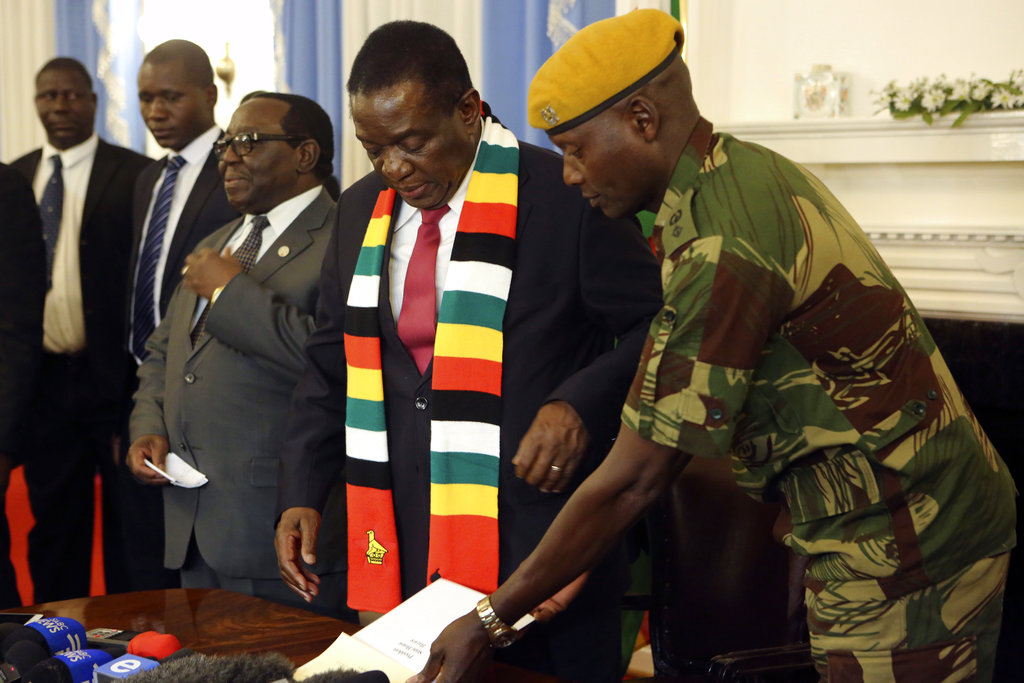 Zimbabwean president talks unity; challenger alleges fraud