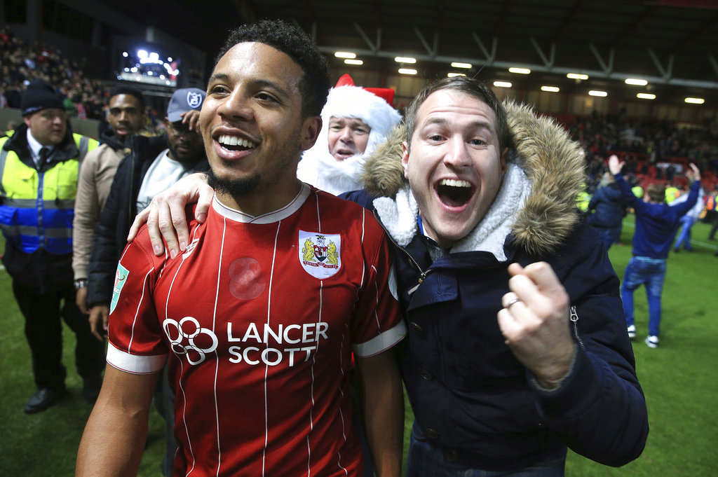 Man United League Cup defense ended by 2nd-tier Bristol City