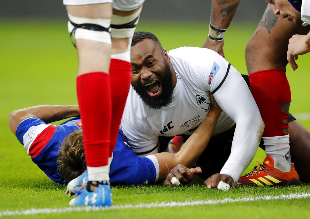 On 10th try, Fiji finally scores historic win over France