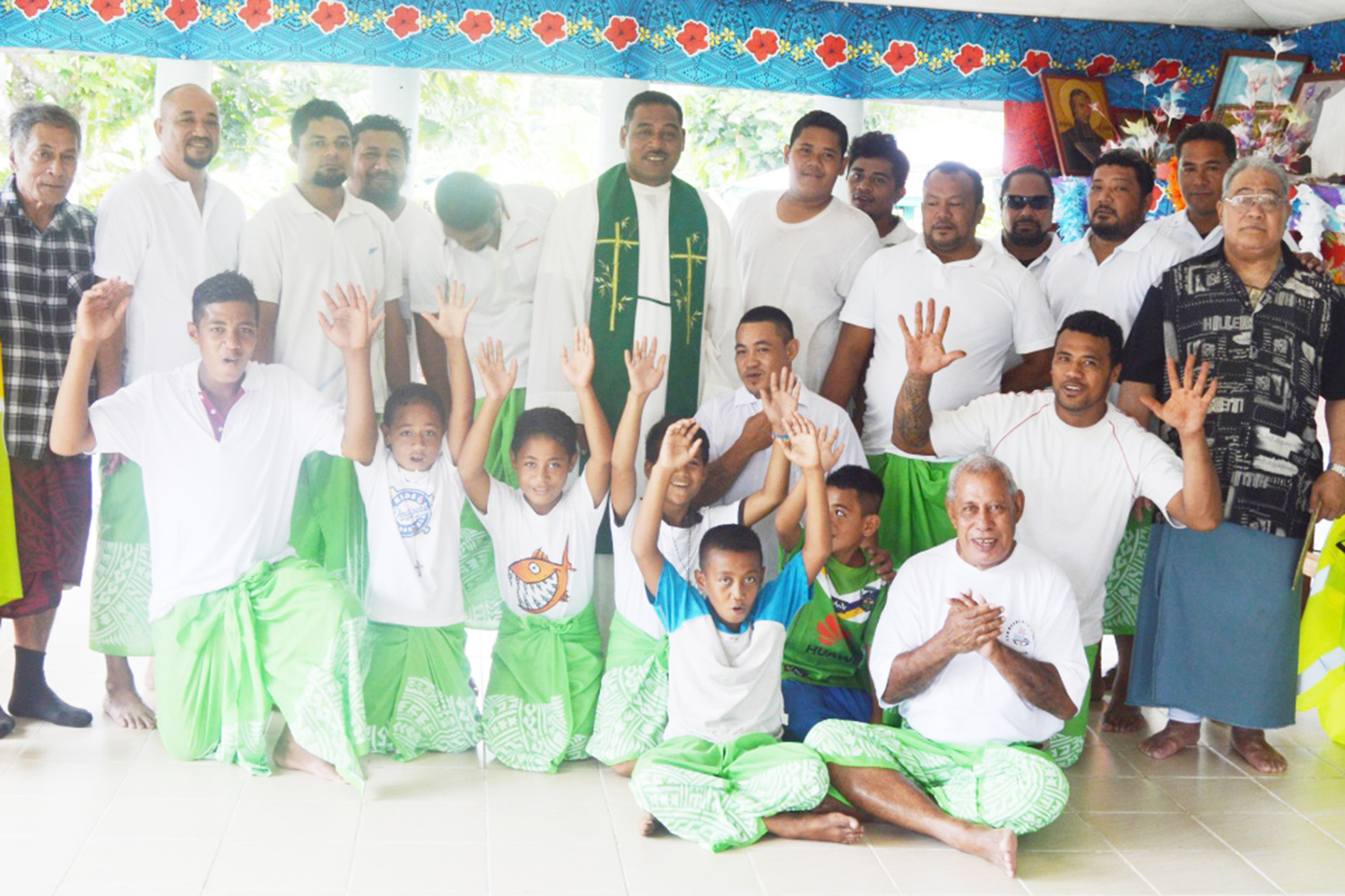Sa Tapū family shows unity