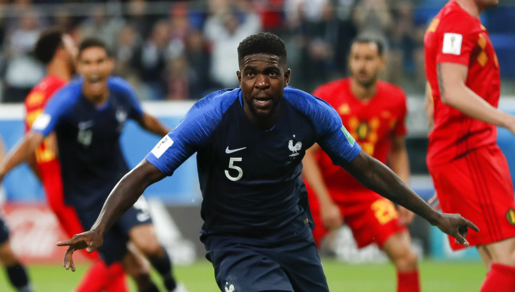 France advances to World Cup final, beats Belgium 1-0