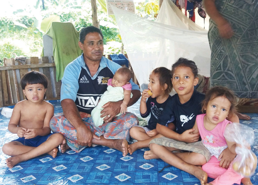 It’s a tough life for Sauileone and family