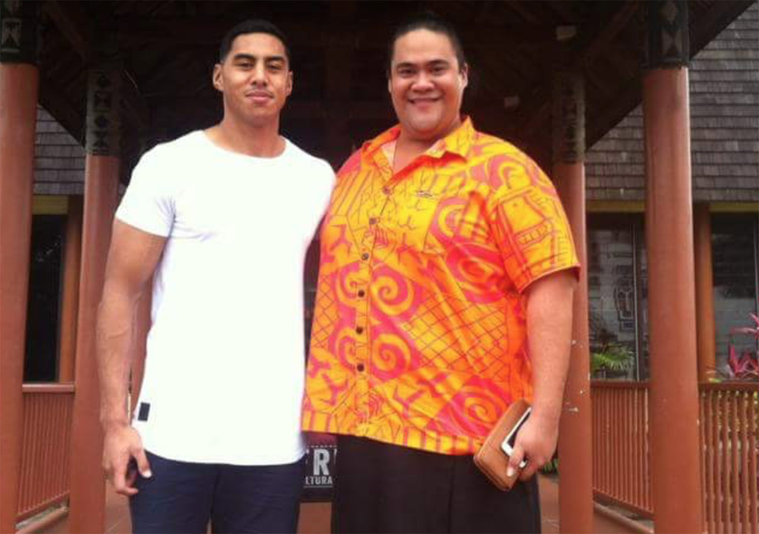 Rugby star comes home