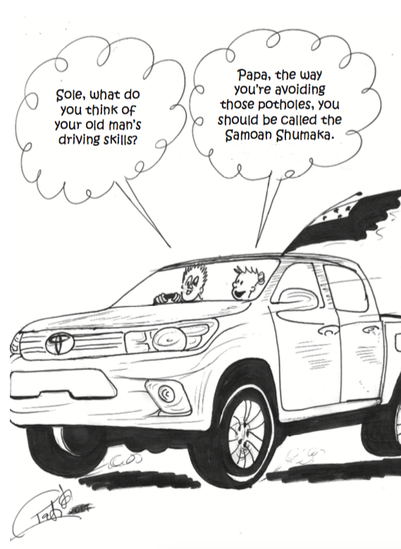 Samoa Observer Cartoon