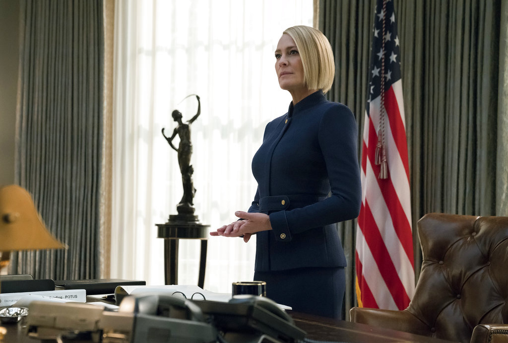 President Claire Underwood takes charge in 'House of Cards'