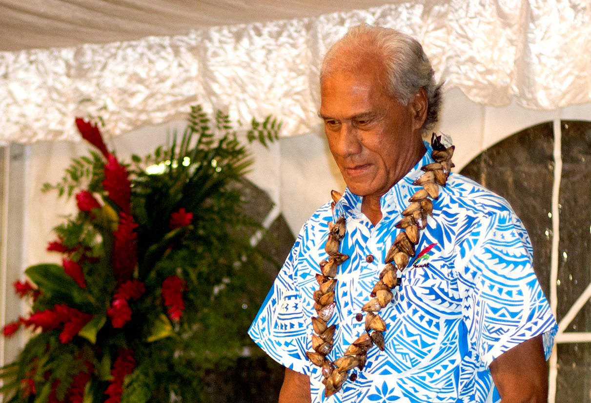 Pohiva urges Pacific leaders to set example