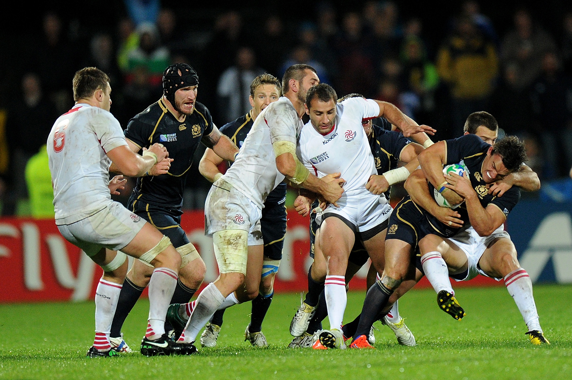 Scotland impress in batting off Georgia 43-16