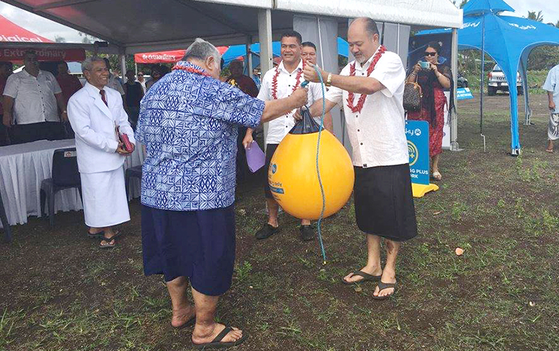 Tui Samoa Cable lands in Savai’i