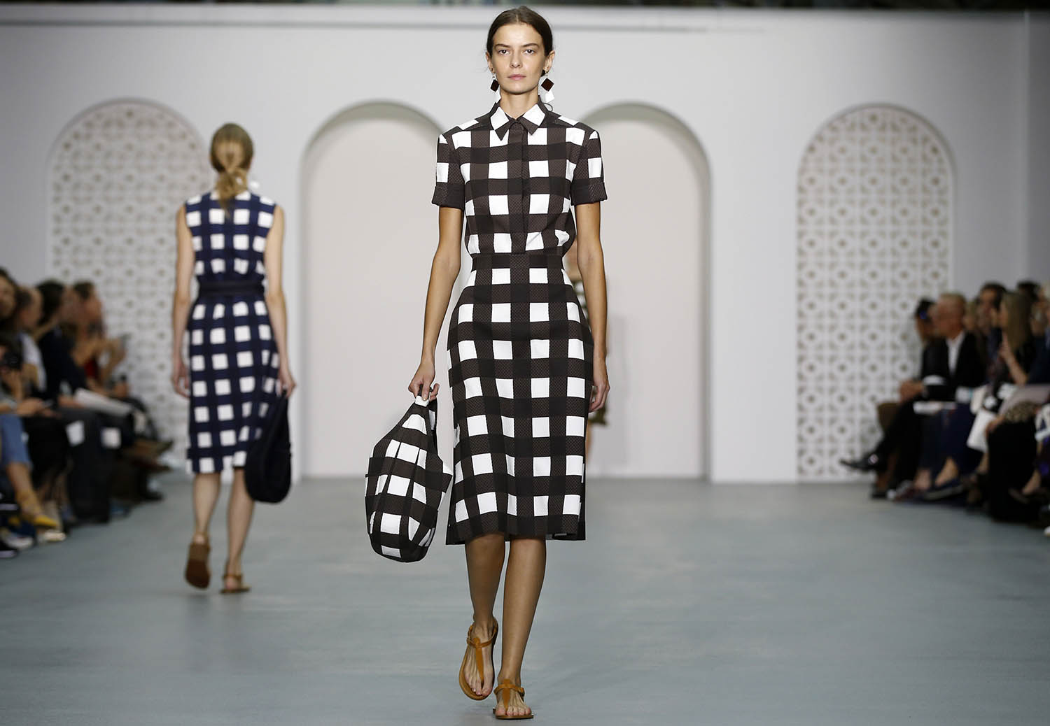 Stripes, sparkles, tough love at day 2 of London Fashion Wee