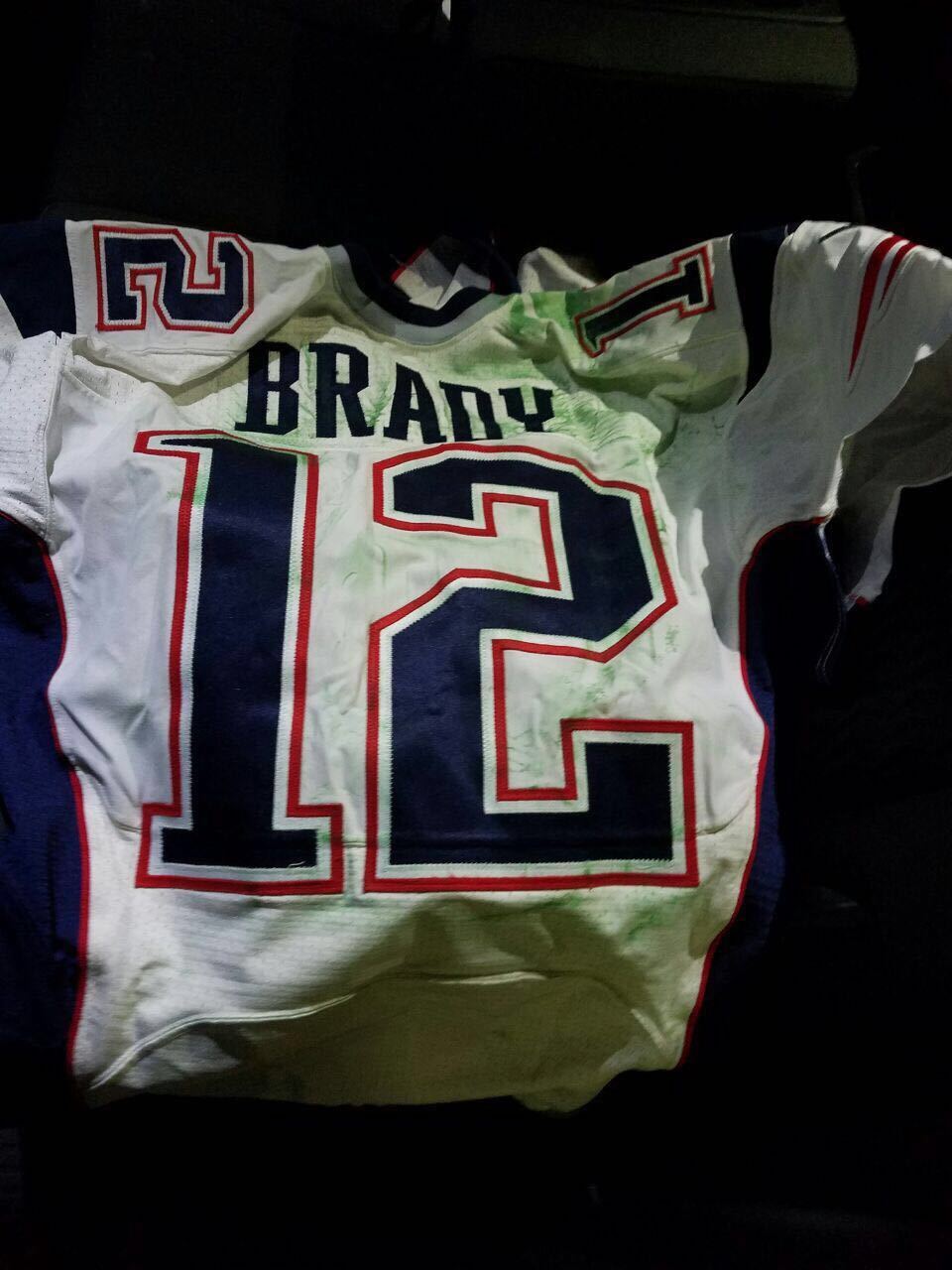 Brady's Super Bowl jerseys returned to New England Patriots