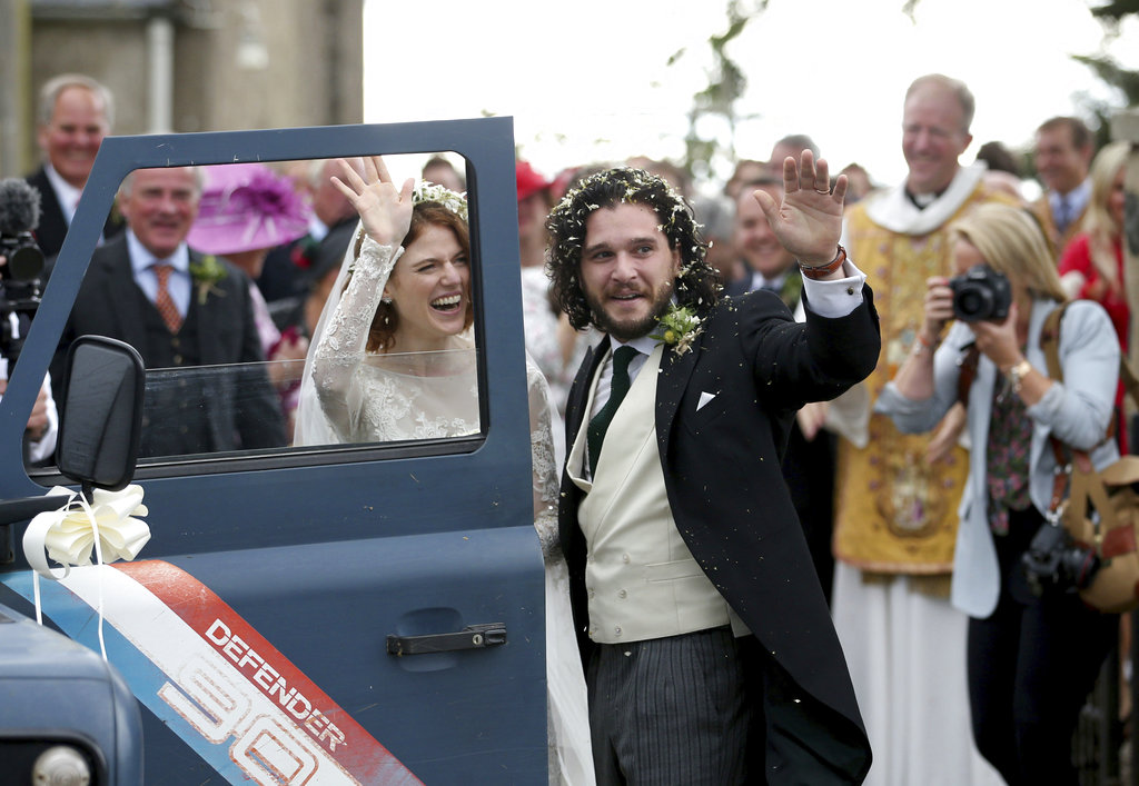 'Game of Thrones' co-stars Kit Harington, Rose Leslie wed