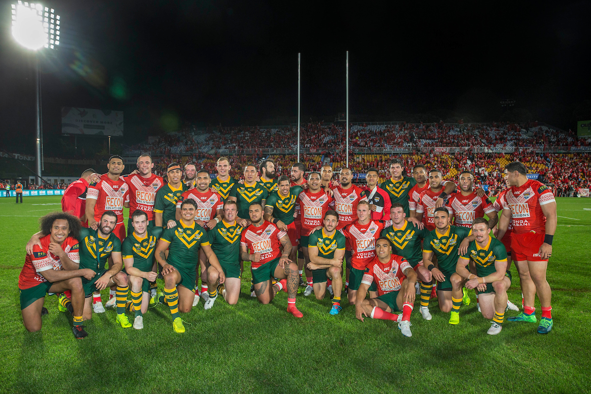 King joins Tongan fans in 34-16 defeat to Australia