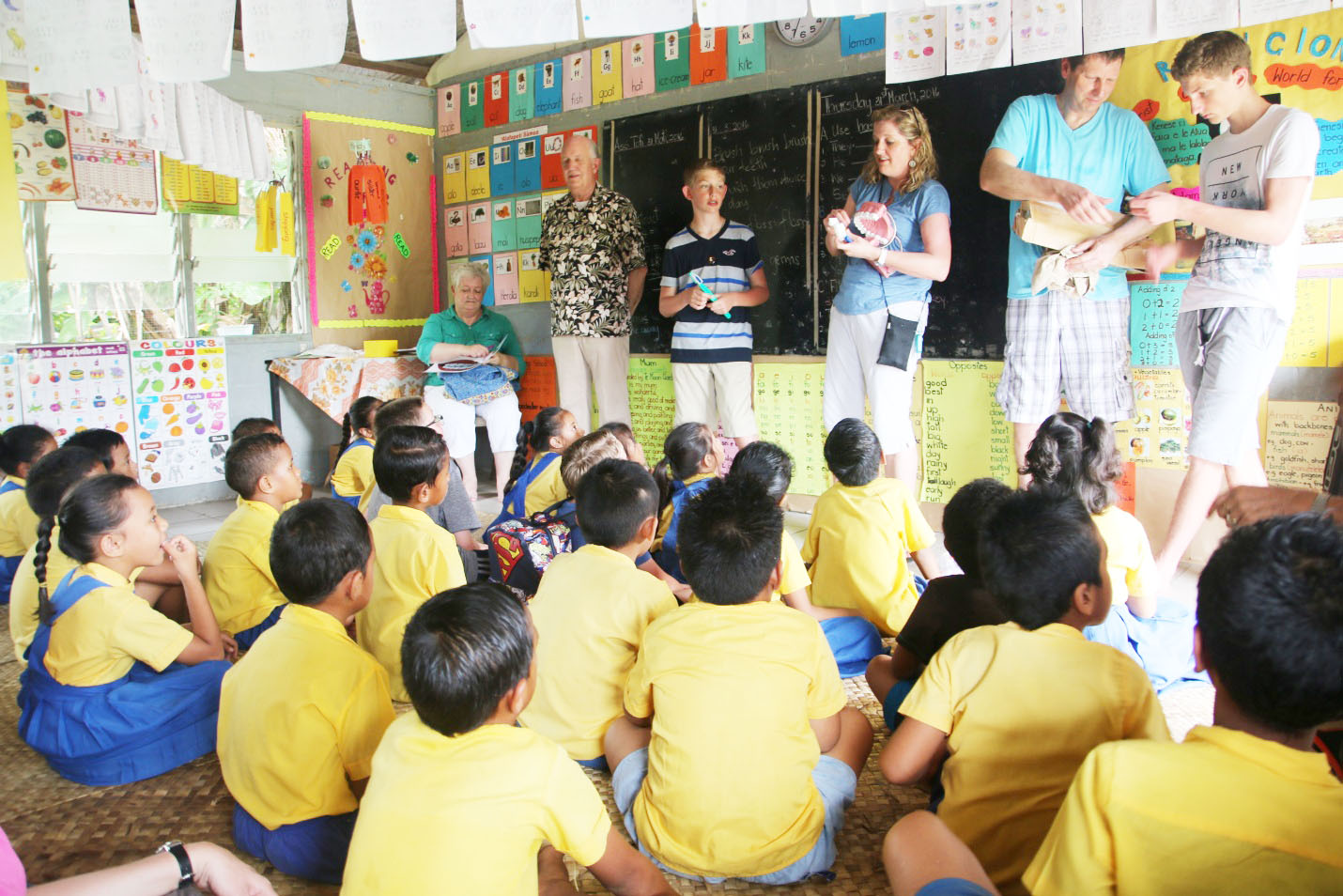 Americans with a  heart for Samoa