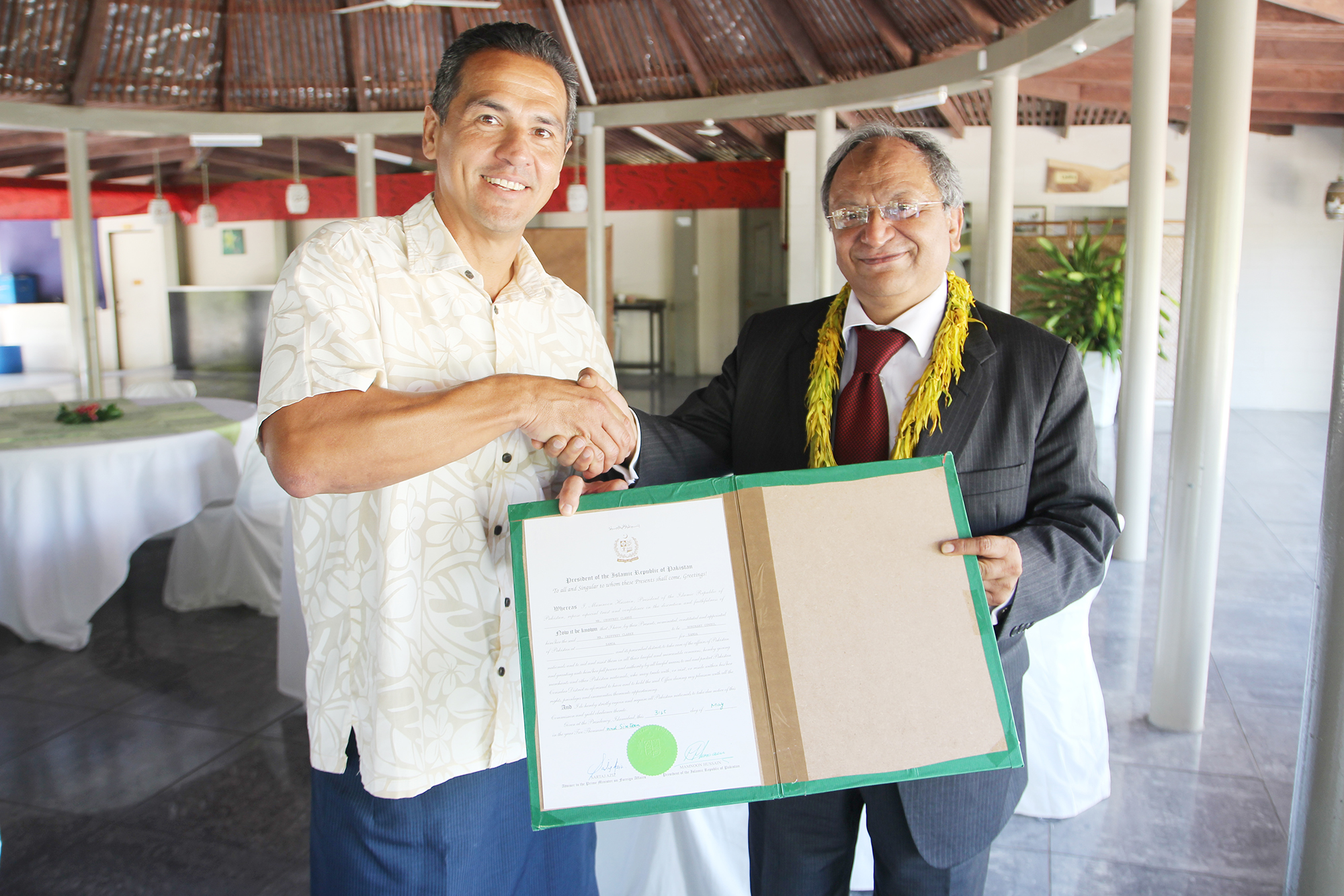 A first for Samoa and Pakistan