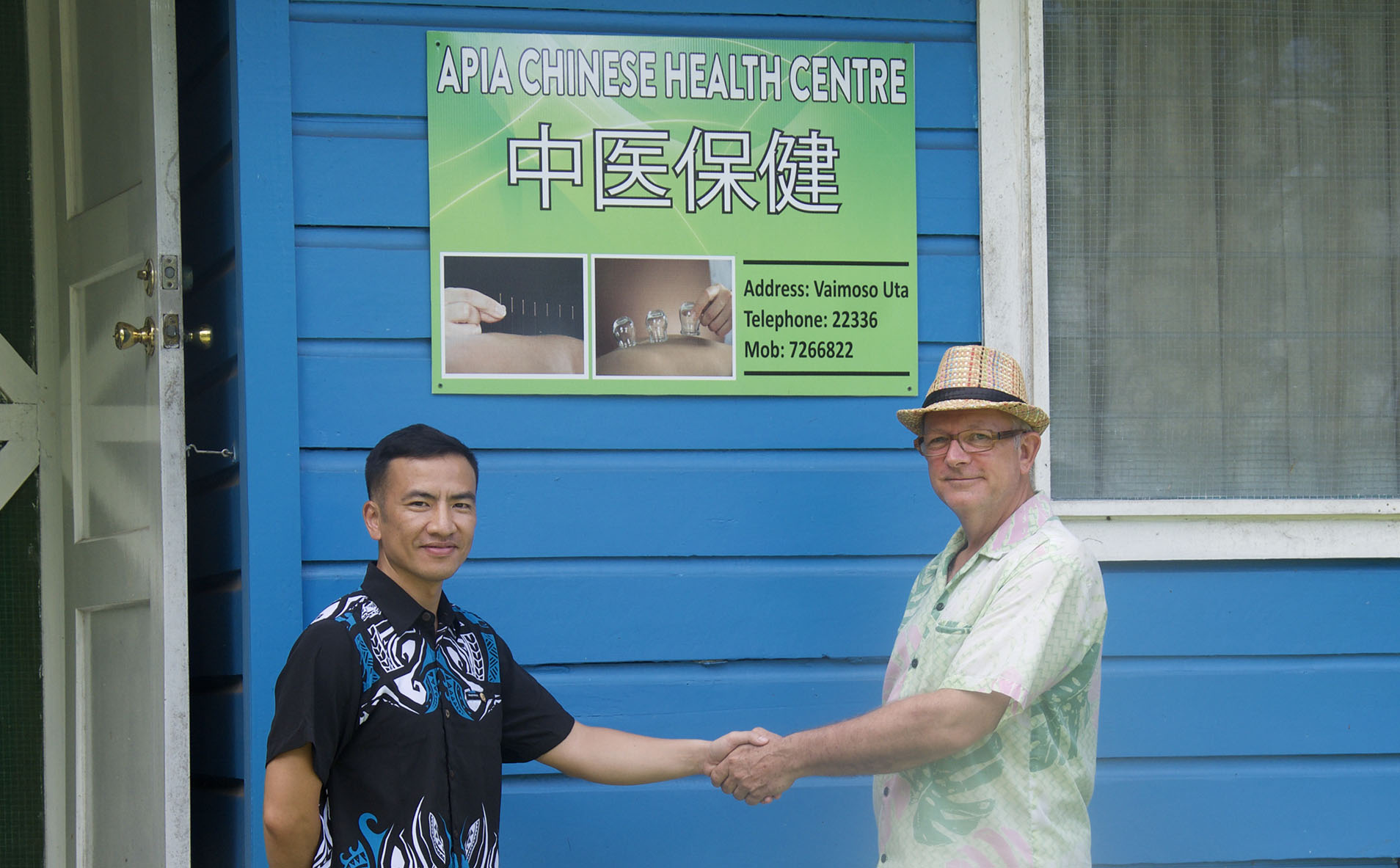Apia Chinese Health Centre opens