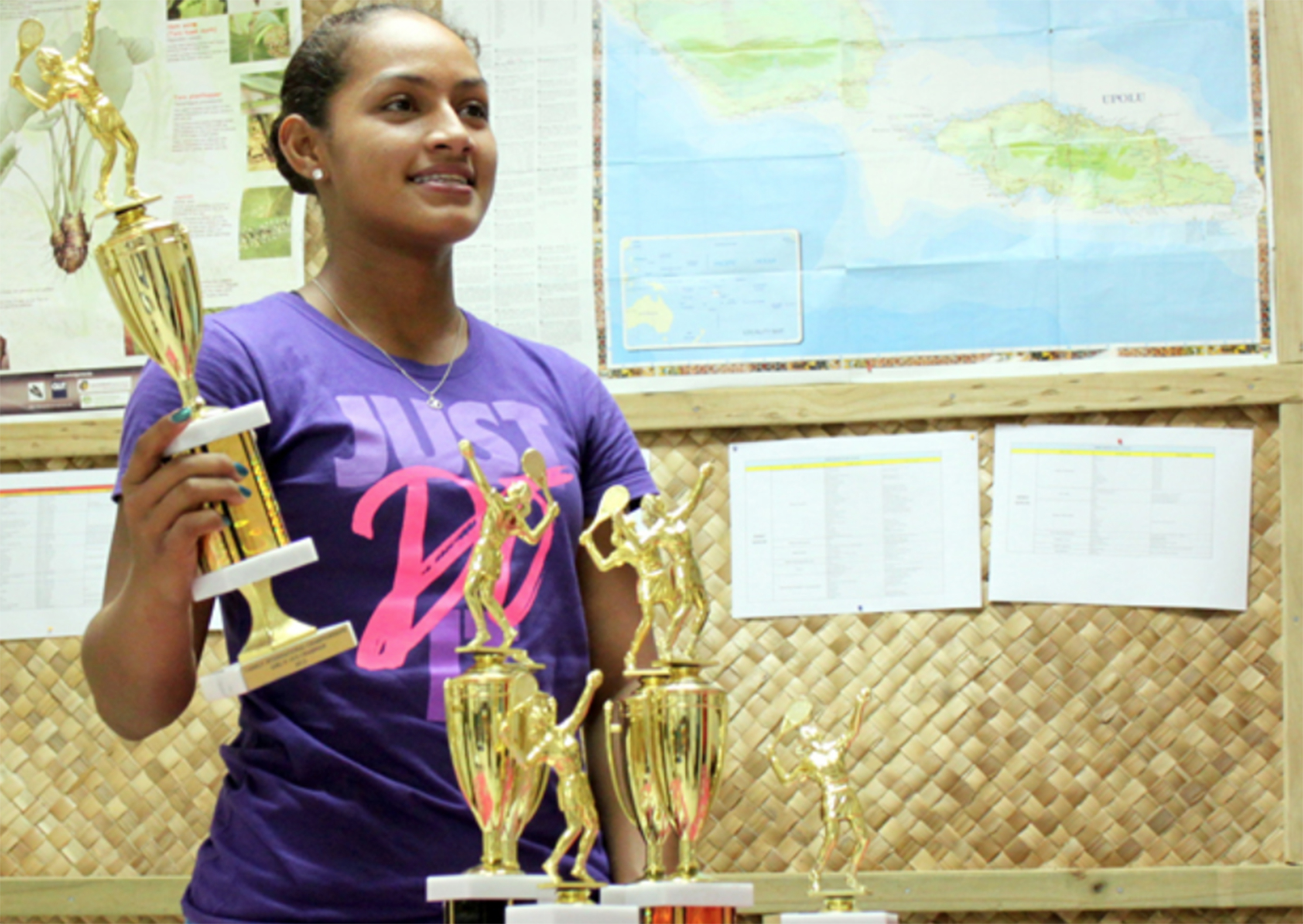 Samoa’s very own tennis star