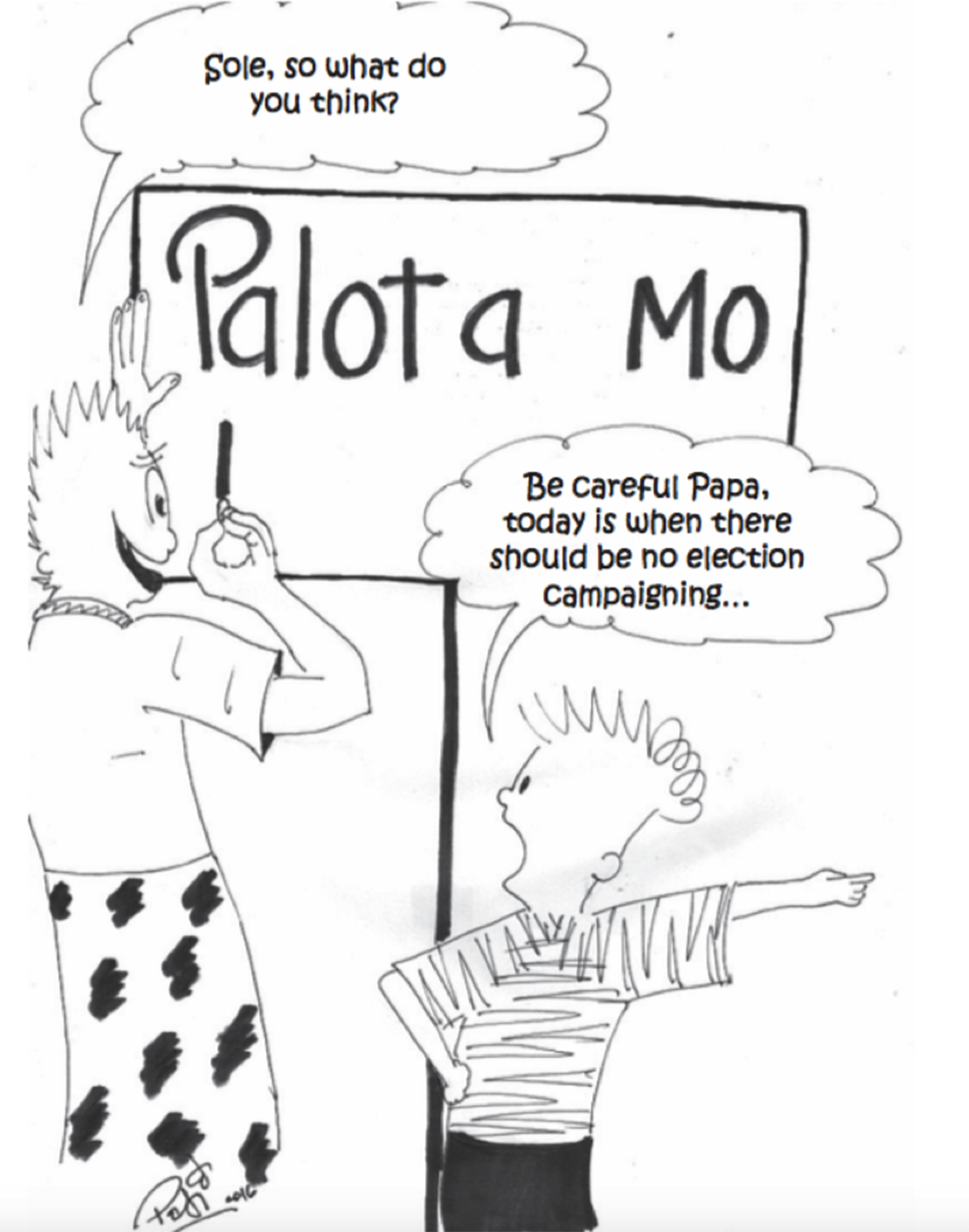 Samoa Observer Cartoon