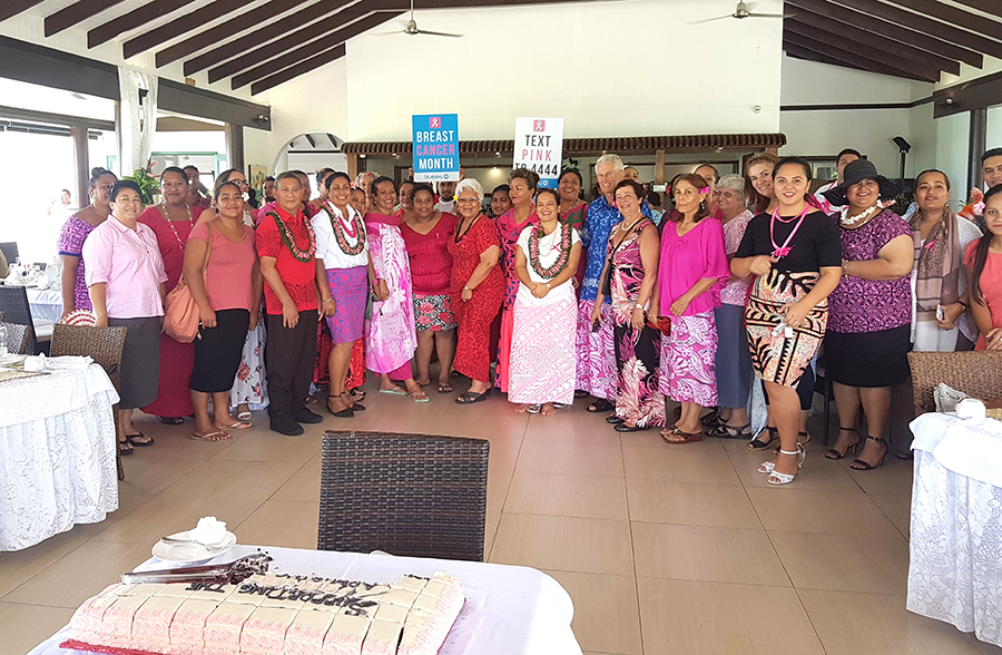 High tea at Amoa promotes cancer awareness in Savai’i